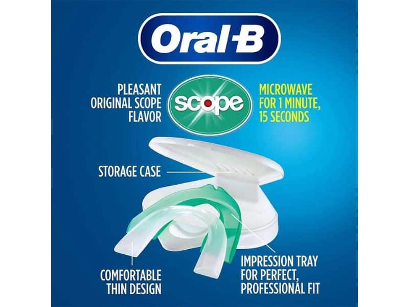 Máng chống nghiến Oral-B dễ sử dụng, hiệu quả cao