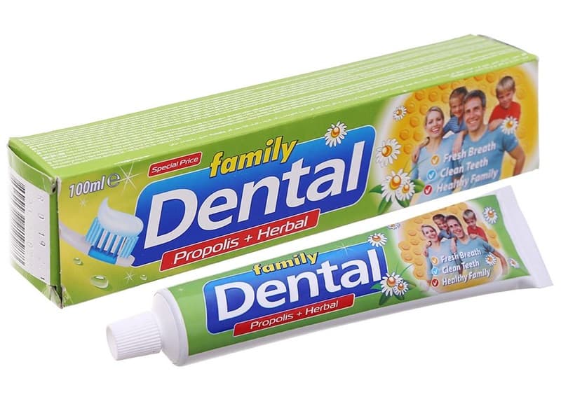Kem đánh răng thảo dược Dental Family Propolis Herb