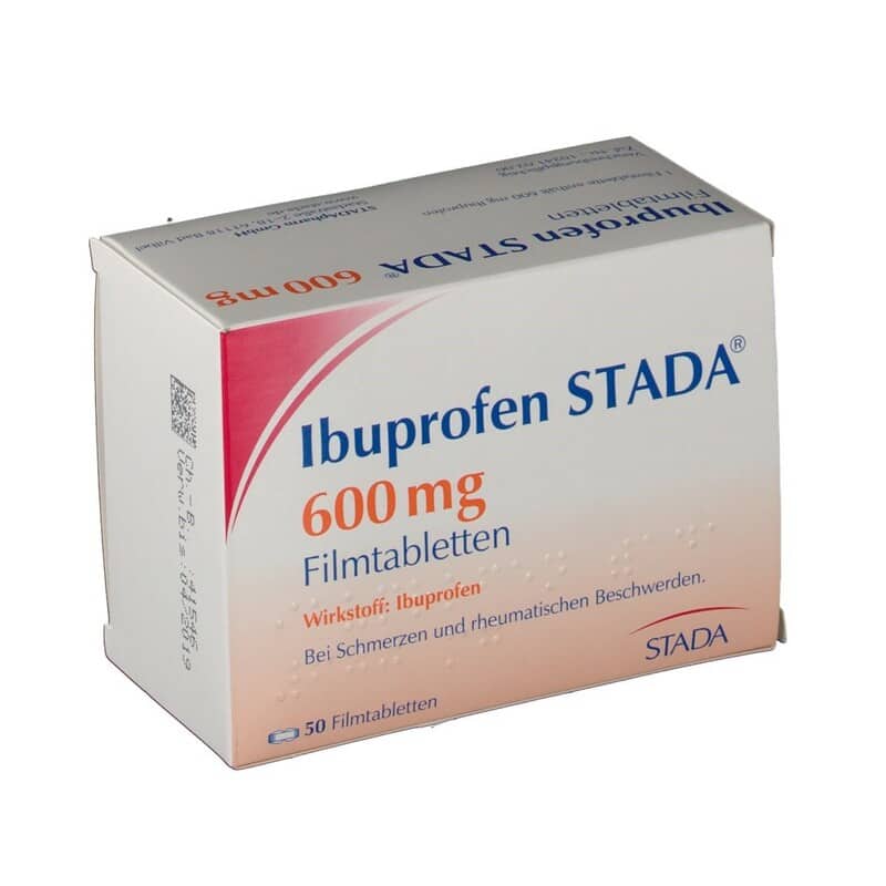 Uống thuốc giảm đau Ibuprofen hoặc Paracetamol